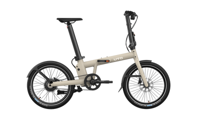 Uto elektrische vouwfiets pro20 v3 taupe