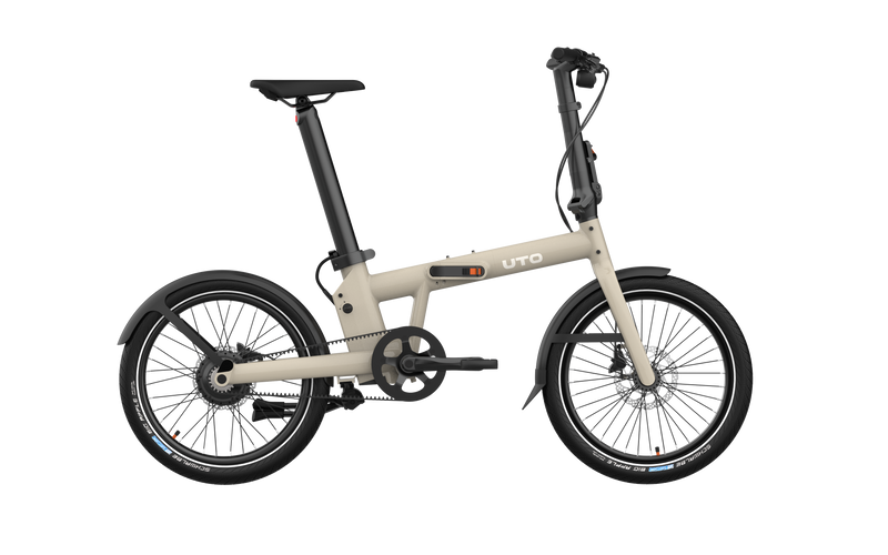 Uto elektrische vouwfiets pro20 v3 taupe