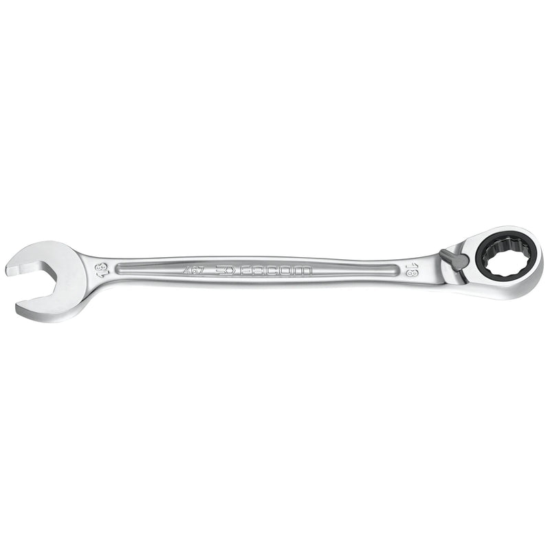 Facom 467b - ultra grip ratelringsteeksleutels | metrische maten - 467b.24pb