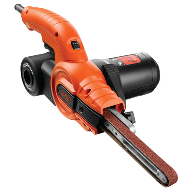 Black+decker ka900e 350w powerfile bandschuurmachine met accessoires | 13mm arm | 3 schuurbanden - ka900e-qs