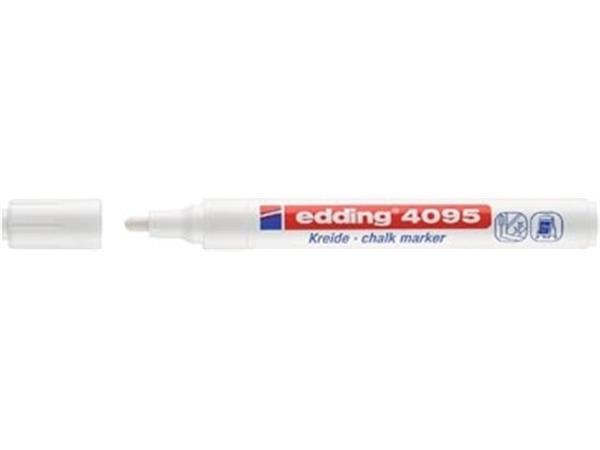 Edding krijtmarker e-4095 (wit)