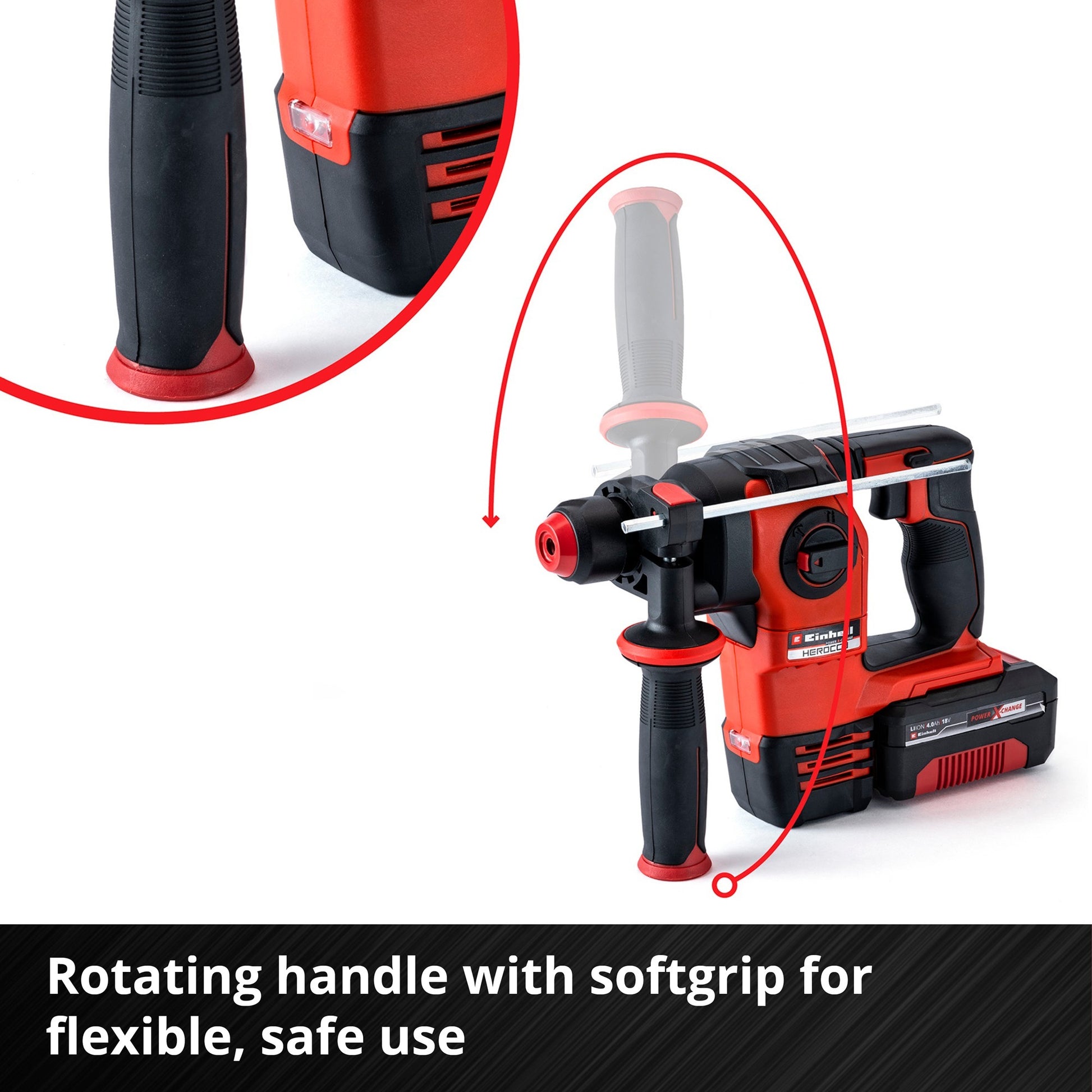 Einhell Accu Boorhamer HEROCCO