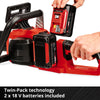 Einhell accu kettingzaag ge-lc 36 35 li-solo (rood zwart, accu en oplader niet inbegrepen)