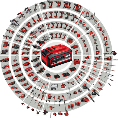 Einhell accu boor- schroefmachine te-cd 18 li e solo schroeftol (rood zwart, accu en oplader niet inbegrepen)