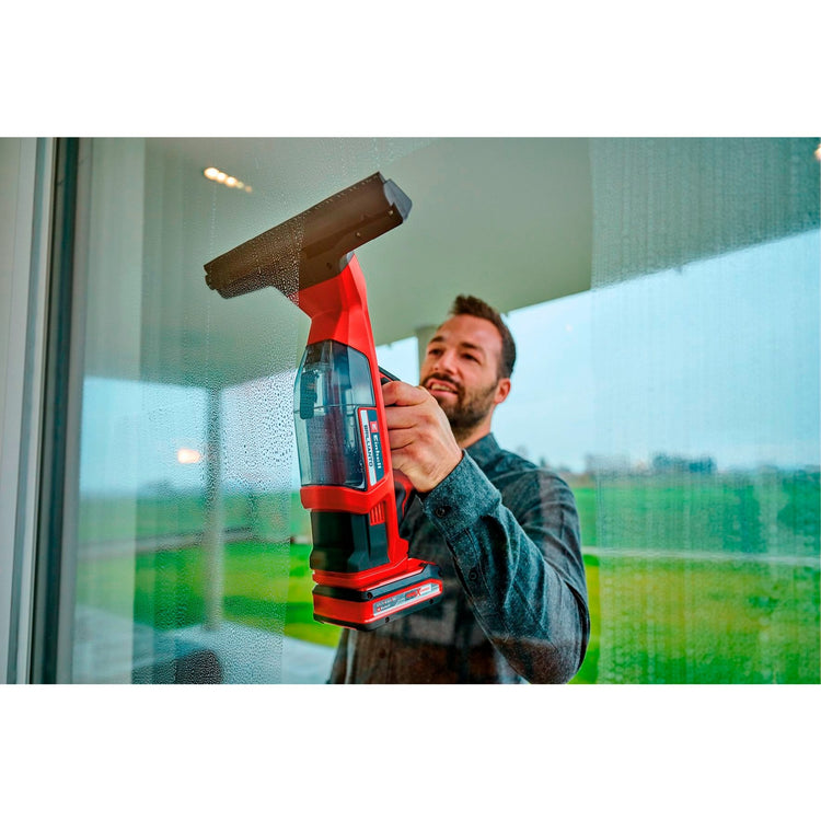 Einhell accu raamreiniger brillianto (rood, accu en lader niet inbegrepen)