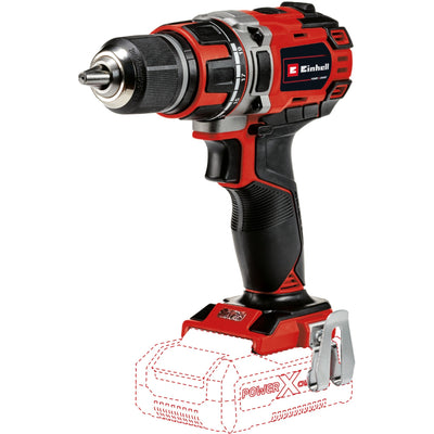 Einhell te-cd 18 50 li bl solo schroeftol (rood zwart, accu en oplader niet inbegrepen)