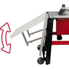 Einhell zaagtafel te-ts 315 u tafelcirkelzaag (rood zwart)