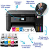 Epson ecotank et-2850 a4 multifunctionele wi-fi-printer met inkttank all-in-one inkjetprinter (zwart, scannen, kopiëren, wi-fi, inclusief tot 3 jaar inkt)