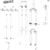 Rockshox verende voorvork sid select rl 3p susp.fork rs sid sel.rl 3p 27,5 + 29 boost