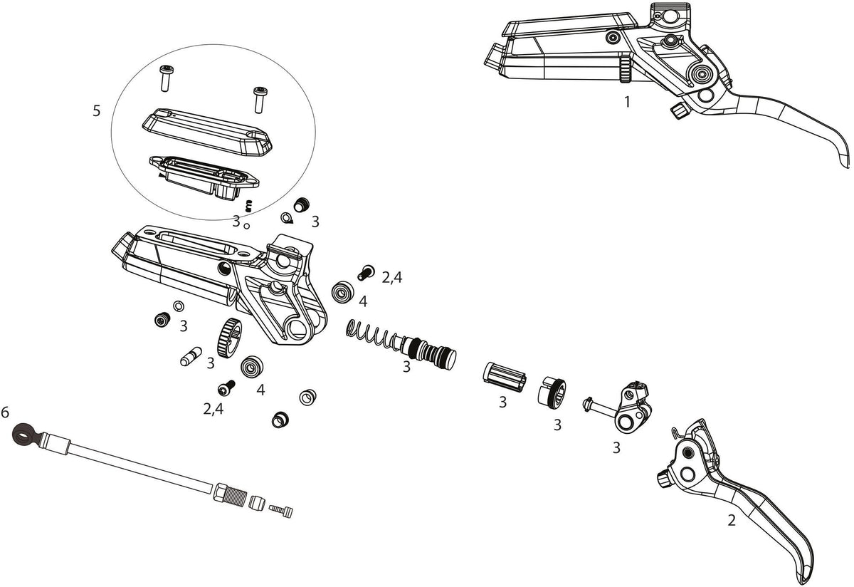 Sram code bronze stealth disc brake