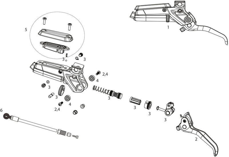 Sram code bronze stealth disc brake