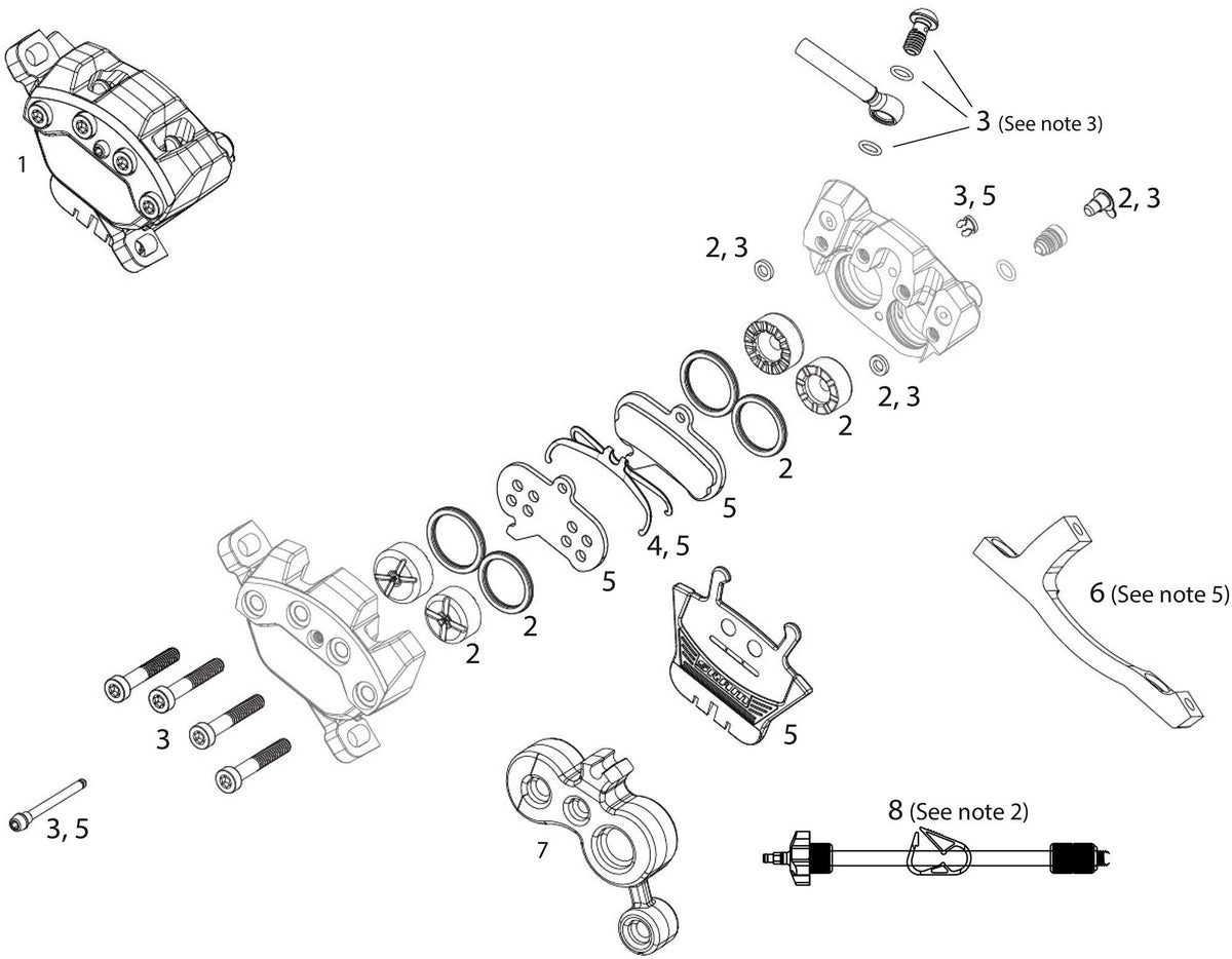 Sram maven silver disc brake