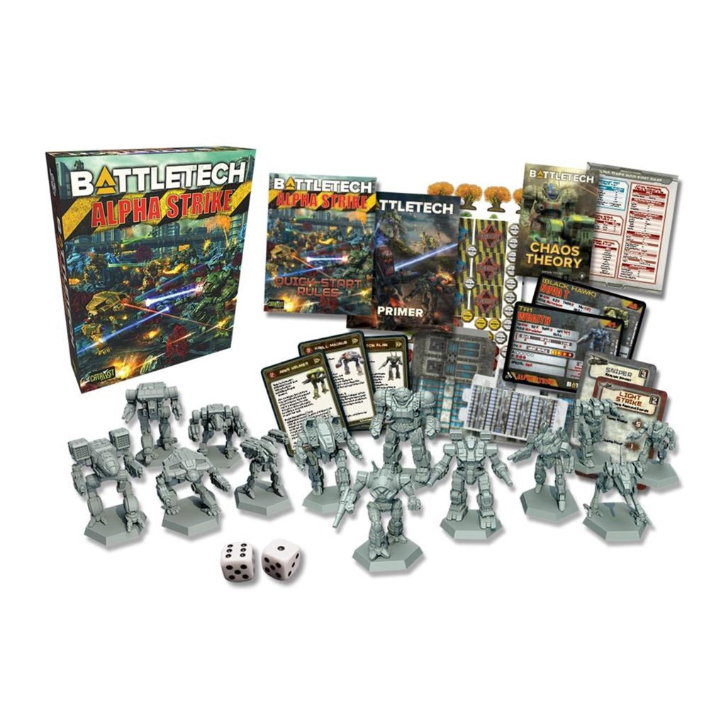 European player network battletech: alpha strike box set bordspel (engels, 1 - 2 spelers, 120 minuten, vanaf 12 jaar)