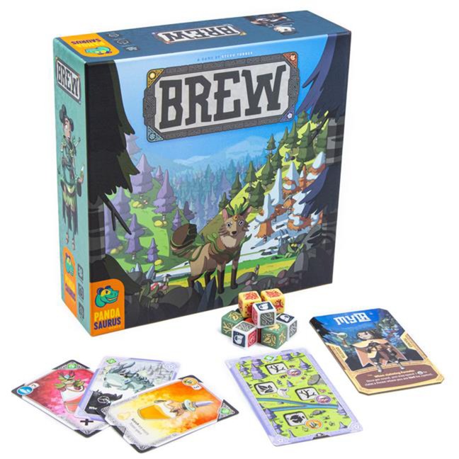 European player network brew bordspel (engels, 2 - 4 spelers, 45 - 90 minuten, vanaf 14 jaar)