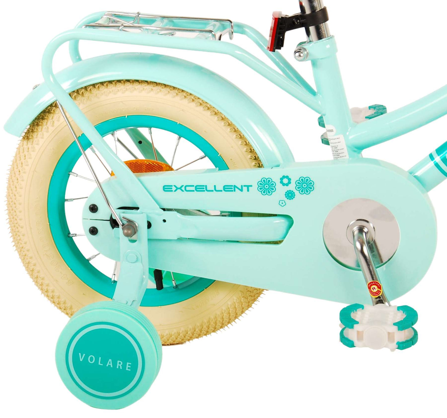 Volare Excellent Kinderfiets - Meisjes - 12 inch - Groen