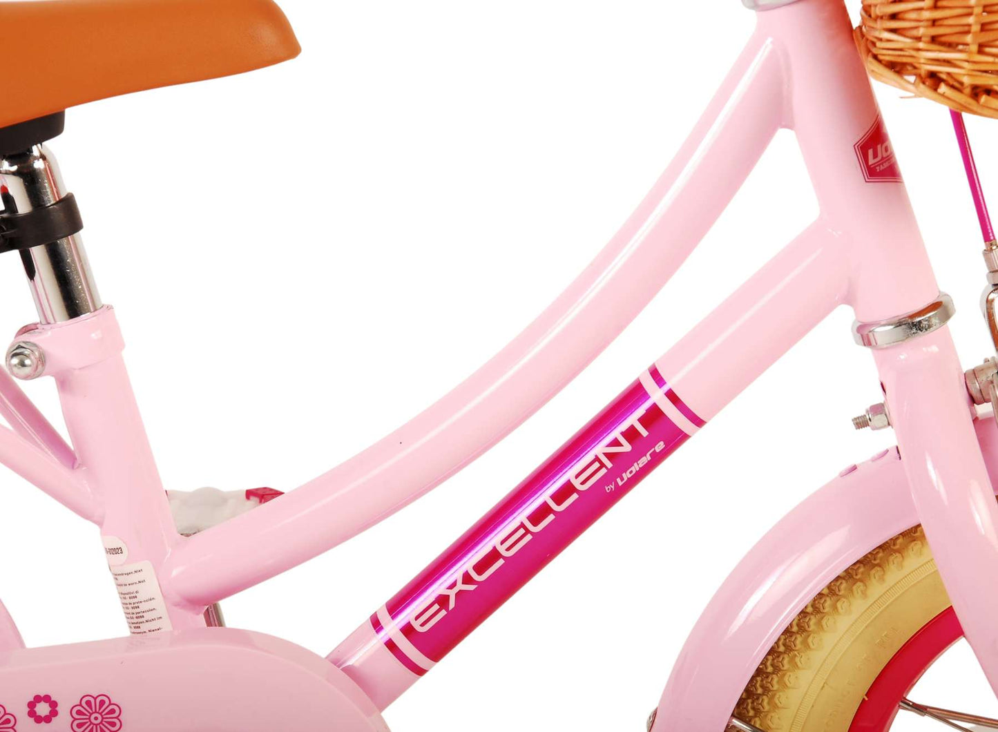 Volare Excellent Kinderfiets - Meisjes - 12 inch - Roze