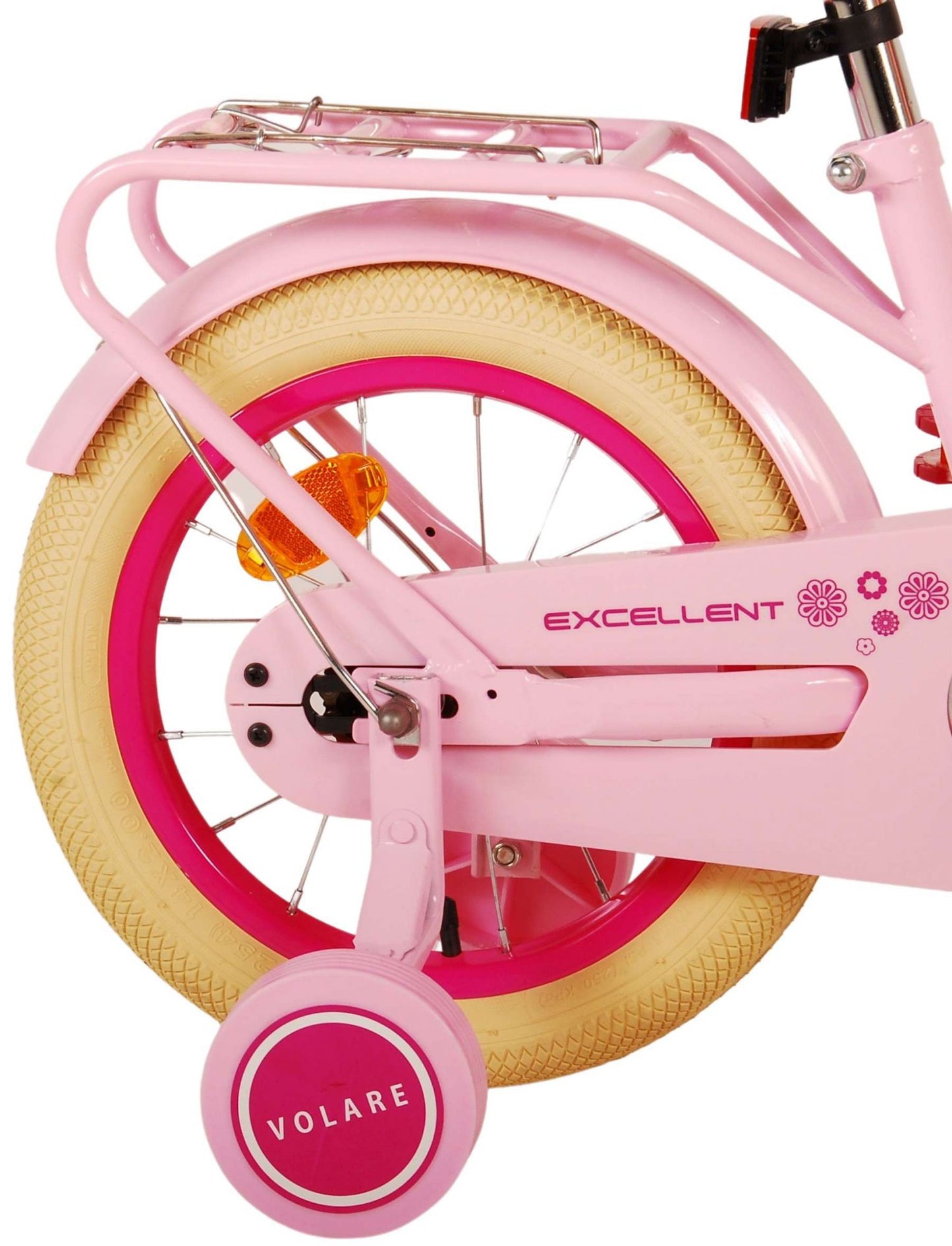 Volare Volare Kinderfiets Meisjes 14 inch Roze