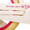 Volare Excellent Kinderfiets - Meisjes - 16 inch - Wit- 95% afgemonteerd
