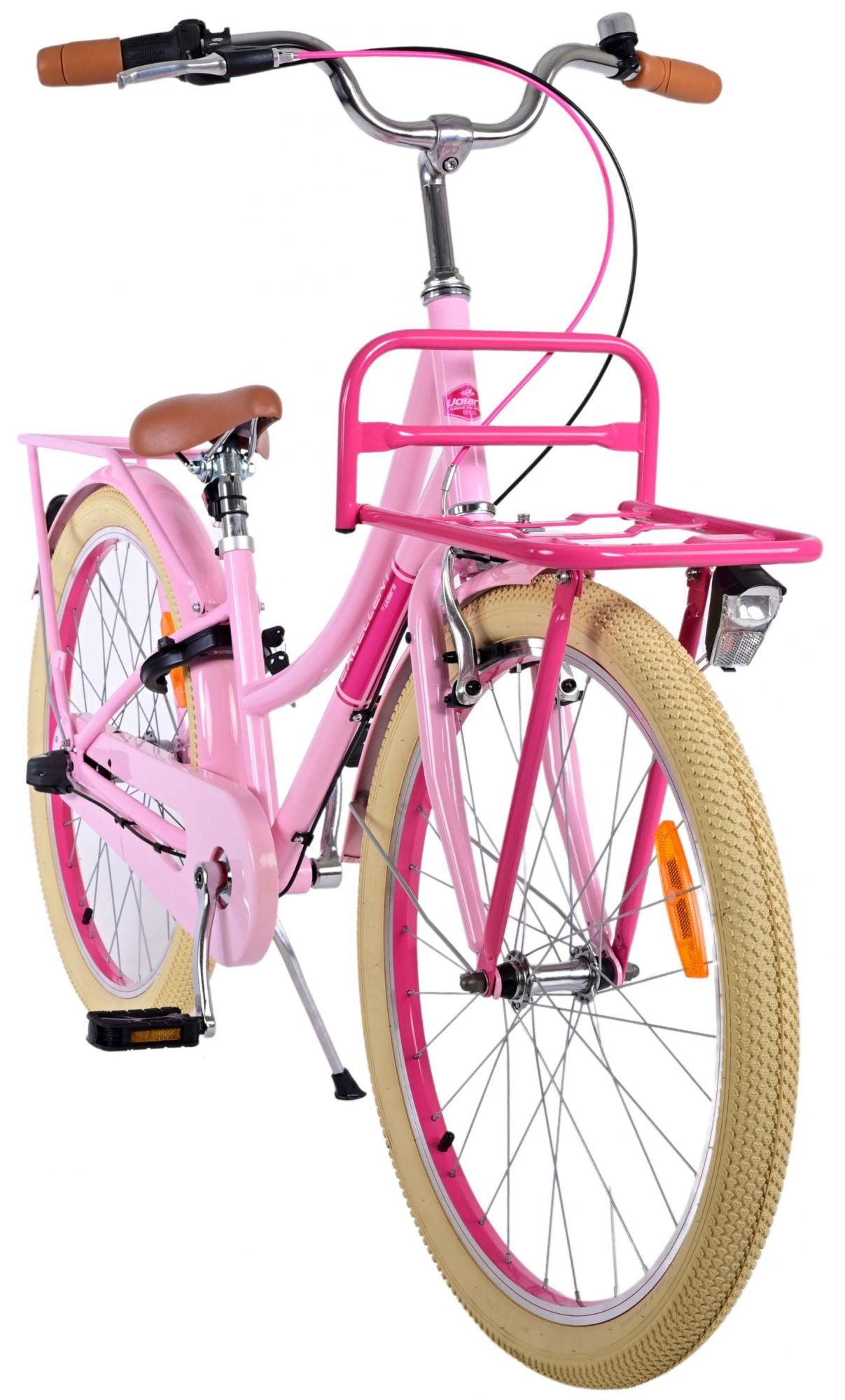 Volare Excellent Kinderfiets - Meisjes - 24 inch - Roze - 3 Versnellingen