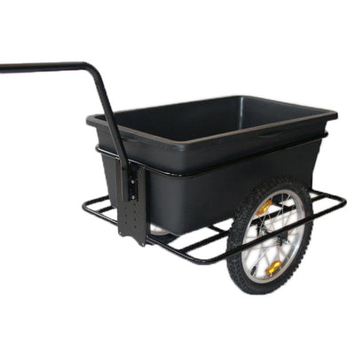 Roland Big Boy Fietskar - Kunststof Staal - 90L - Zwart