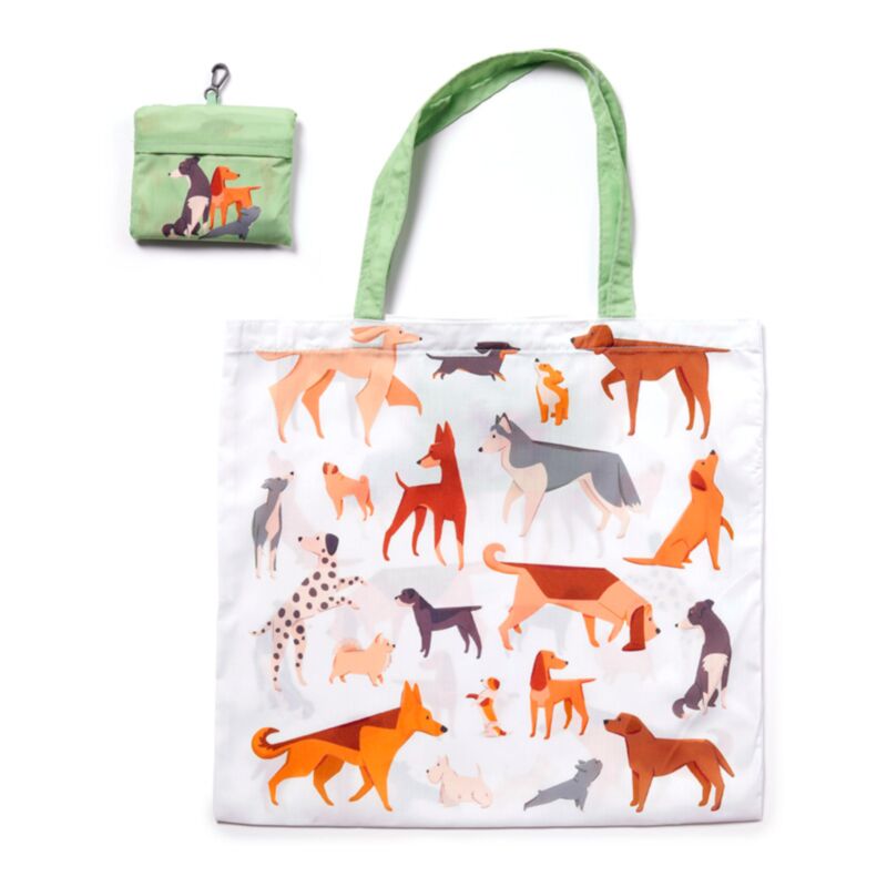Opvouwbare tas - bag barks hond