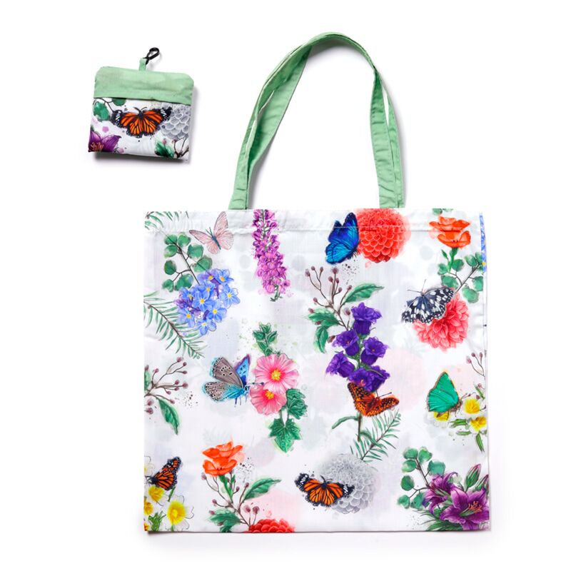 Opvouwbare tas - bij butterfly meadows