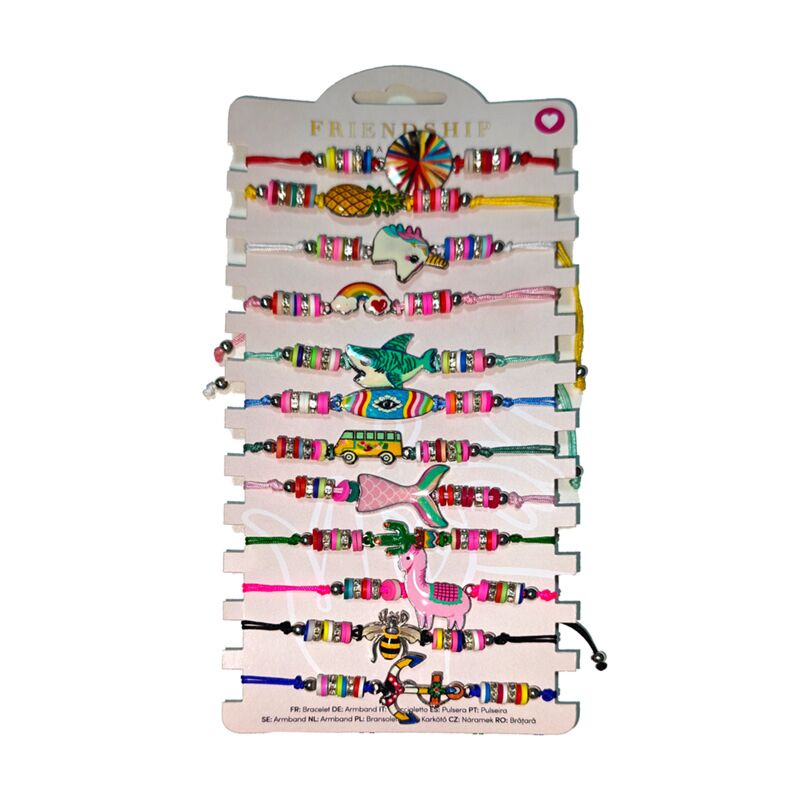 Mode armbanden - strand karakters bedeltjes