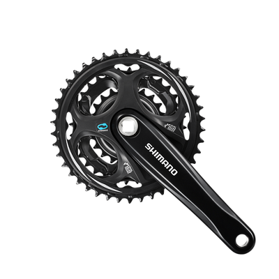 Shimano efcm311c222xl crankstel altus 7 8 spd. 170 42x32x22 zwart (- 4.5 mm diep)