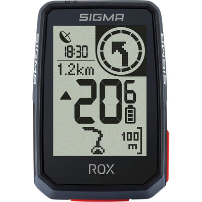 Sigma sport gps bike-computers rox 2.0 endurance black