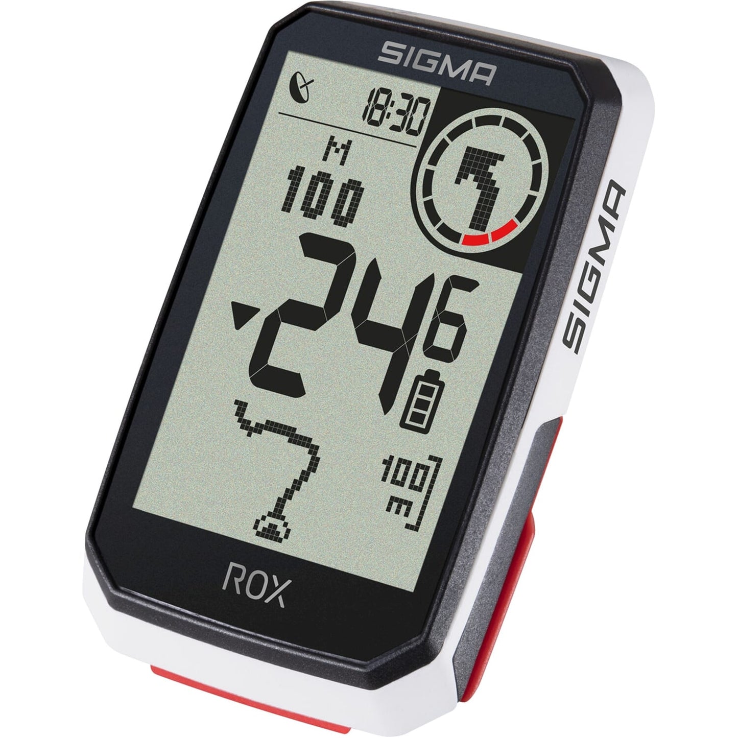 Sigma rox 4.0 gps zw wit hr stuurhouder + ant + ble borstriem