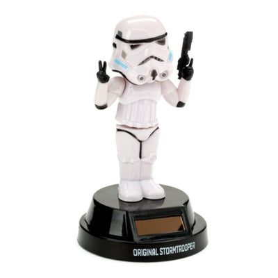 The original stormtrooper peace solar poppetje