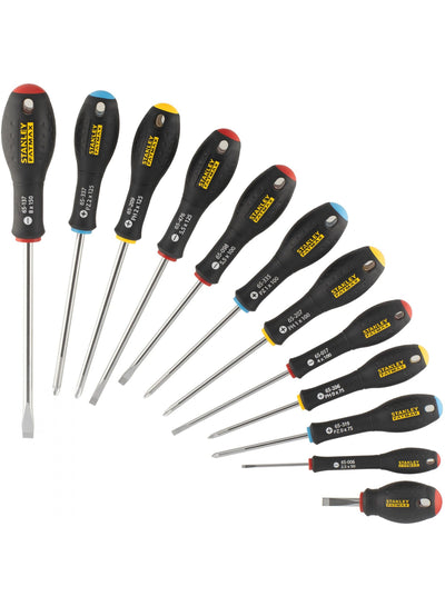 Stanley handgereedschap fatmax schroevendraaierset 12-delig - st par ph poz - fmht65426-0 - fmht65426-0