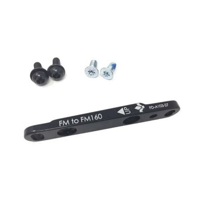 Formula adaptor flat mount - ø140mm to ø160mm - front