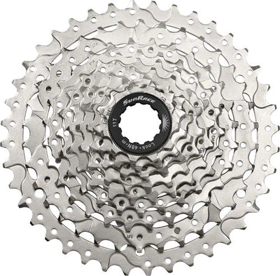 Sturmey-archer europa n.v. sun race csm980 9ax-box n cassette 9v. 11-40 nickel