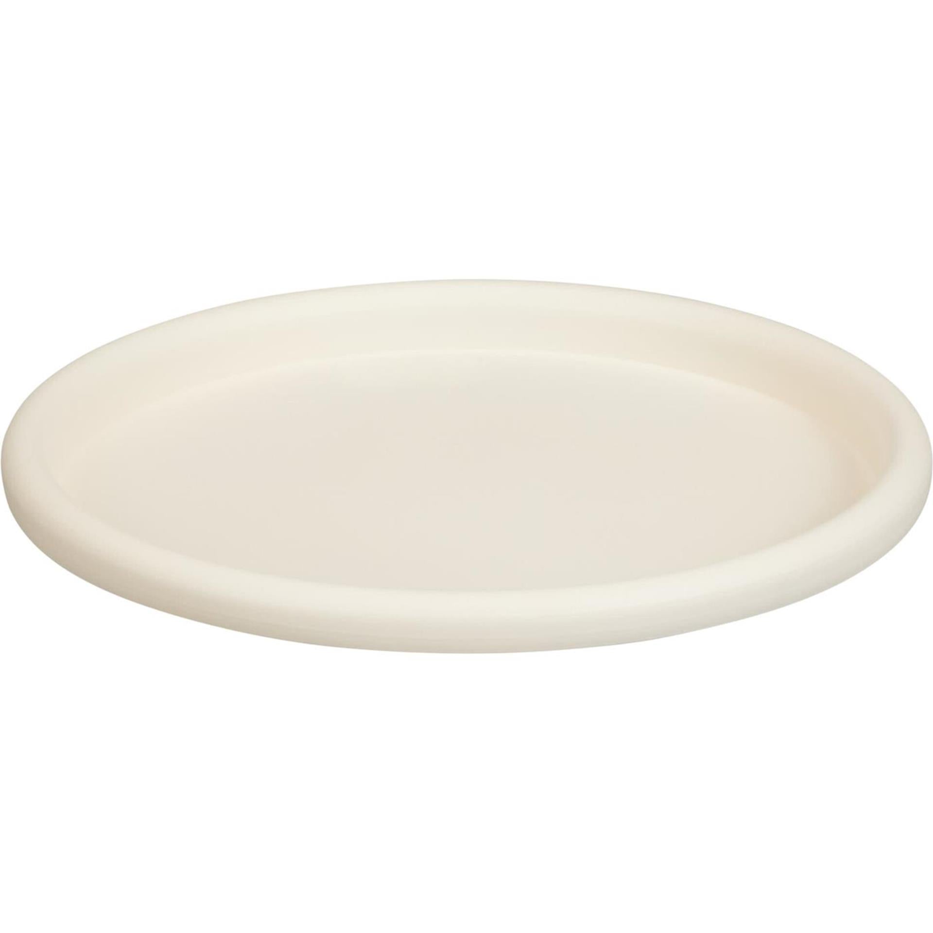 Home styling onderbord ø31cm metaal groen creme zand