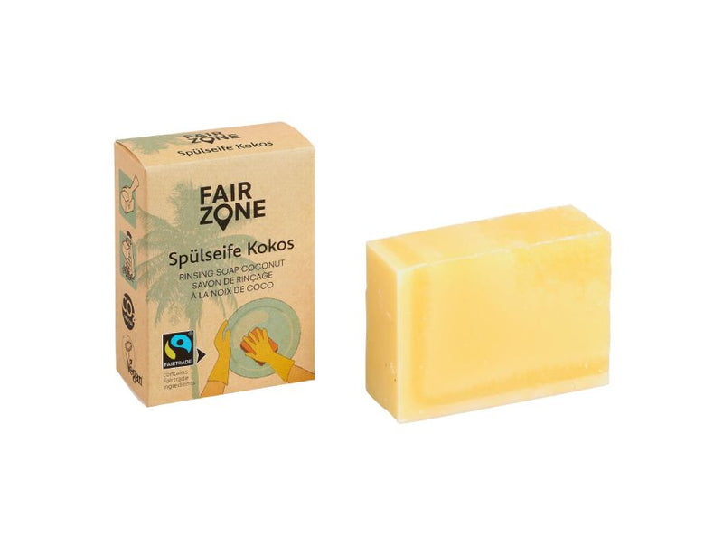 Fairzone afwaszeep - kokos - 80 gr