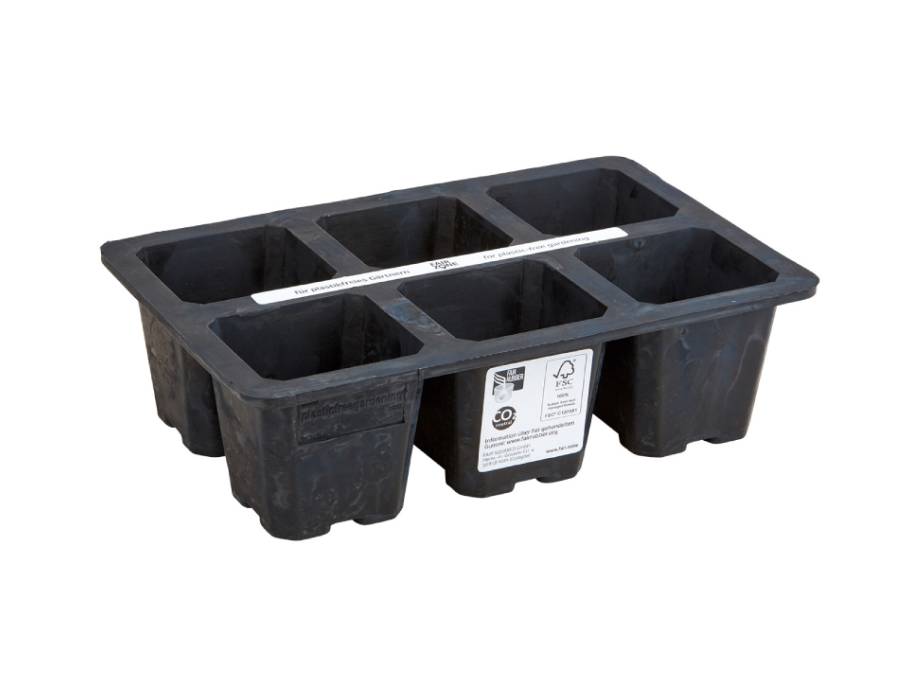 Fairzone kiembak - natuurrubber - 6 vakjes