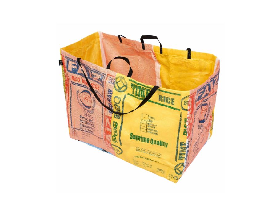 Fairzone tuintas - large - upcycled rijstzak