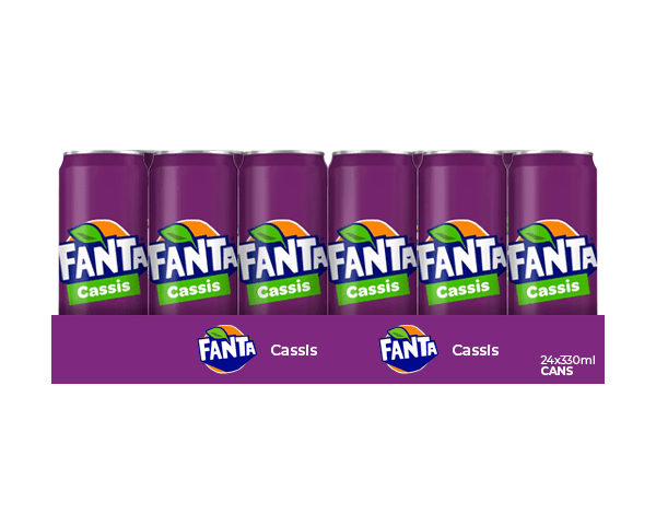 Fanta cassis blik (24x 33cl) (kopie)