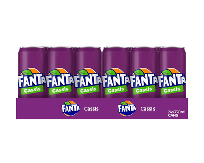 Fanta cassis blik (24x 33cl) (kopie)