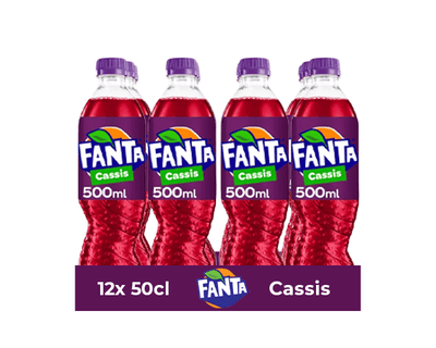 Fanta cassis pet (12x 50cl)