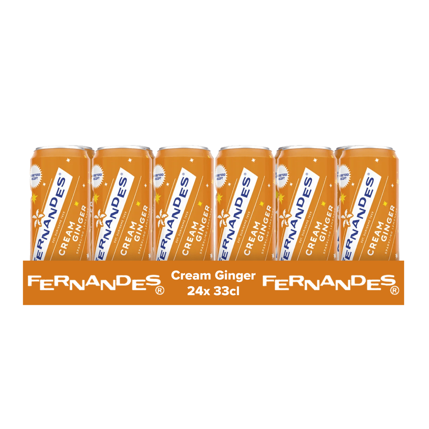 Fernandes cream ginger blik (24x 33cl)