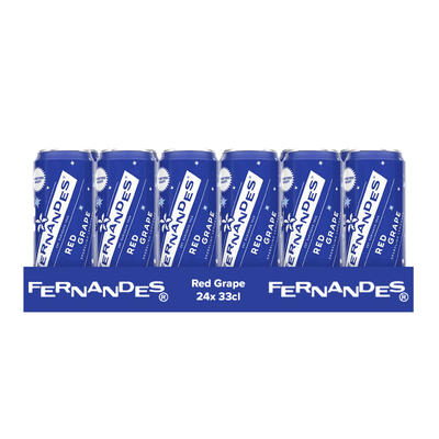Fernandes red grape blik (24x 33cl)