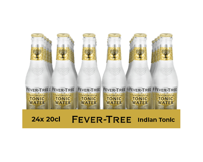 Fever tree indian tonic (24x 20cl)