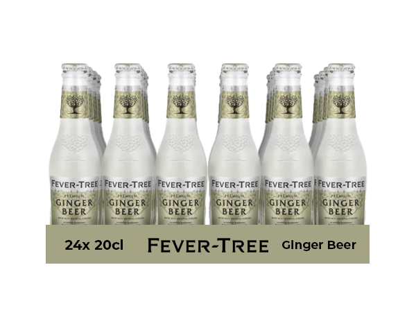 Fever tree ginger beer (24x 20cl)
