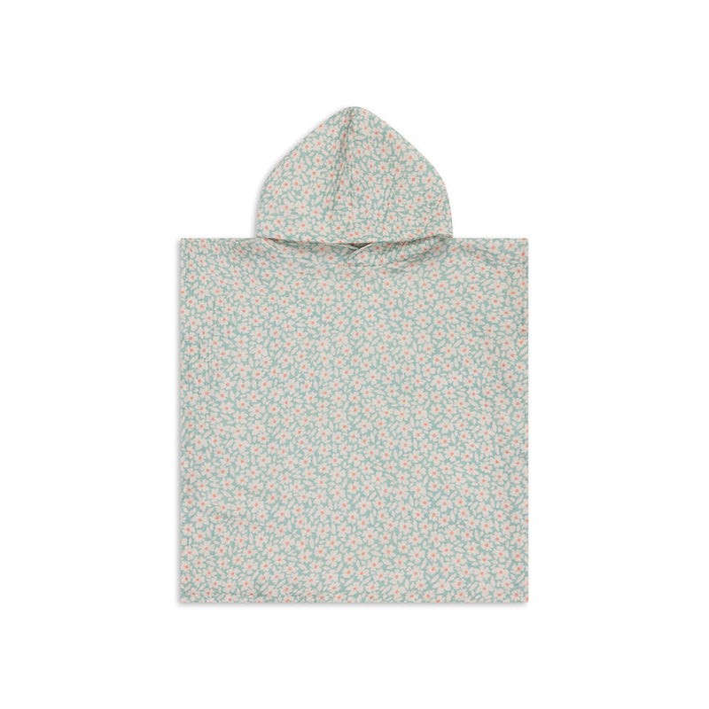 Florish | groene hydrofiele strandponcho 52 x 52 cm