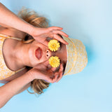 Florish | geel uv omkeerbaar zonnehoedje - afbeelding 2