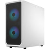 Fractal Design Focus 2 RGB White TG Clear Tint