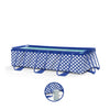 Elegance | donkerblauw wit opzet zwembad 400x200x100 cm incl. accessoires