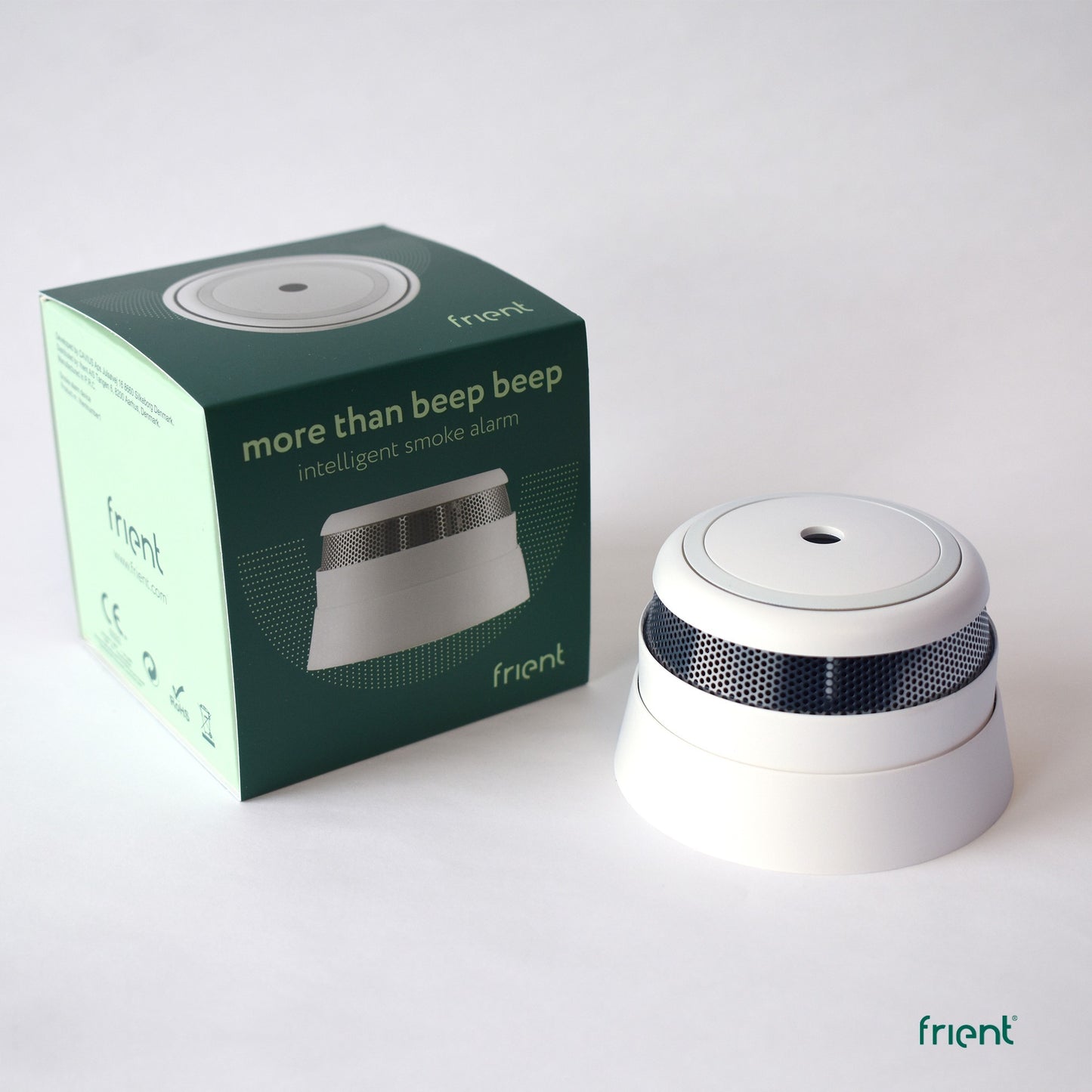 Frient intelligent smoke alarm melder (wit, zigbee 3.0)